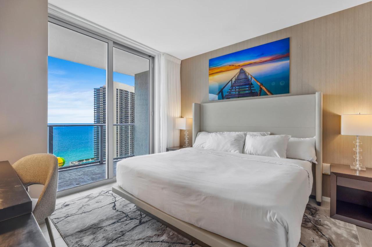 Hyde House - Luxury Waterfront 2Br 2Ba Apartment Suite With Direct Ocean View, Roof Top Pool, Resort Amenities Hollywood Exterior foto