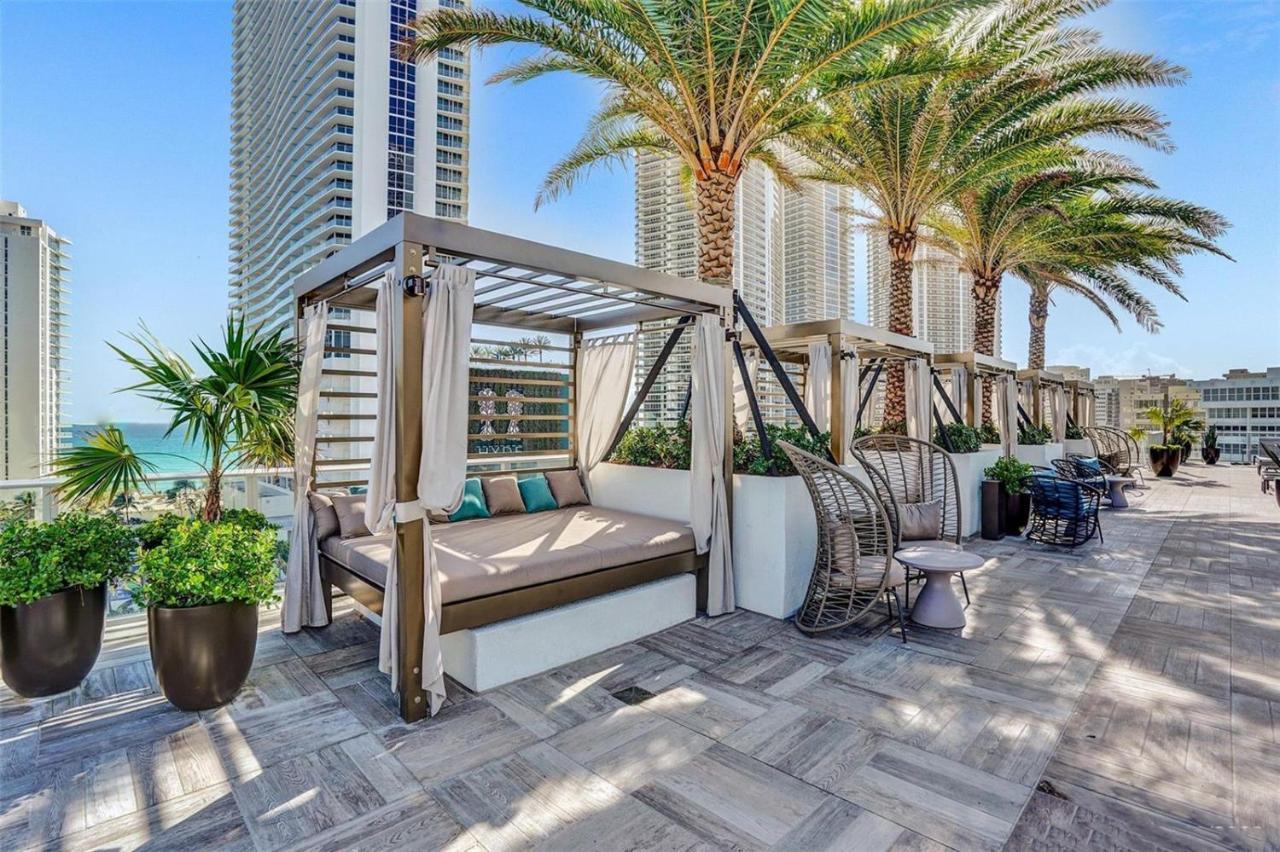 Hyde House - Luxury Waterfront 2Br 2Ba Apartment Suite With Direct Ocean View, Roof Top Pool, Resort Amenities Hollywood Exterior foto