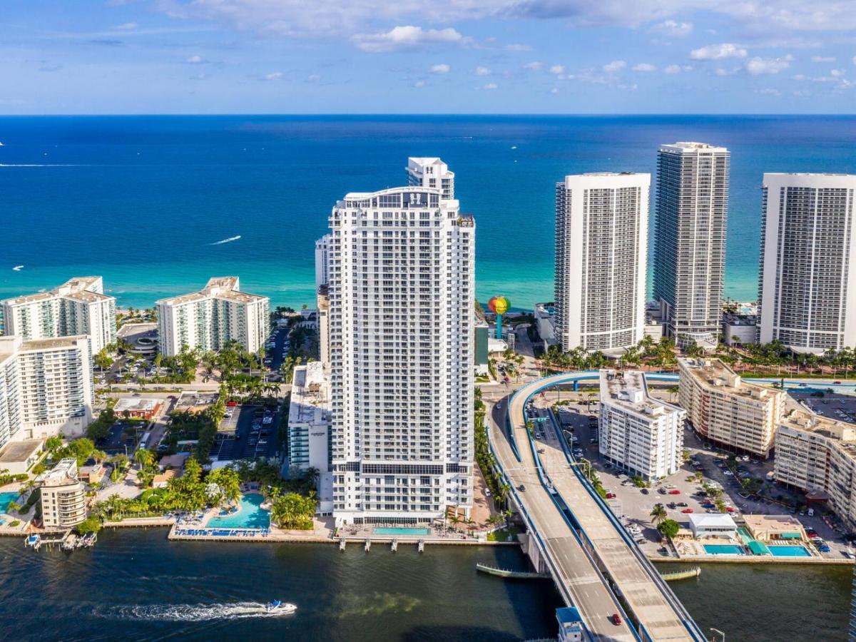 Hyde House - Luxury Waterfront 2Br 2Ba Apartment Suite With Direct Ocean View, Roof Top Pool, Resort Amenities Hollywood Exterior foto