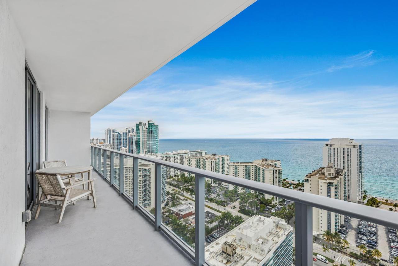 Hyde House - Luxury Waterfront 2Br 2Ba Apartment Suite With Direct Ocean View, Roof Top Pool, Resort Amenities Hollywood Exterior foto