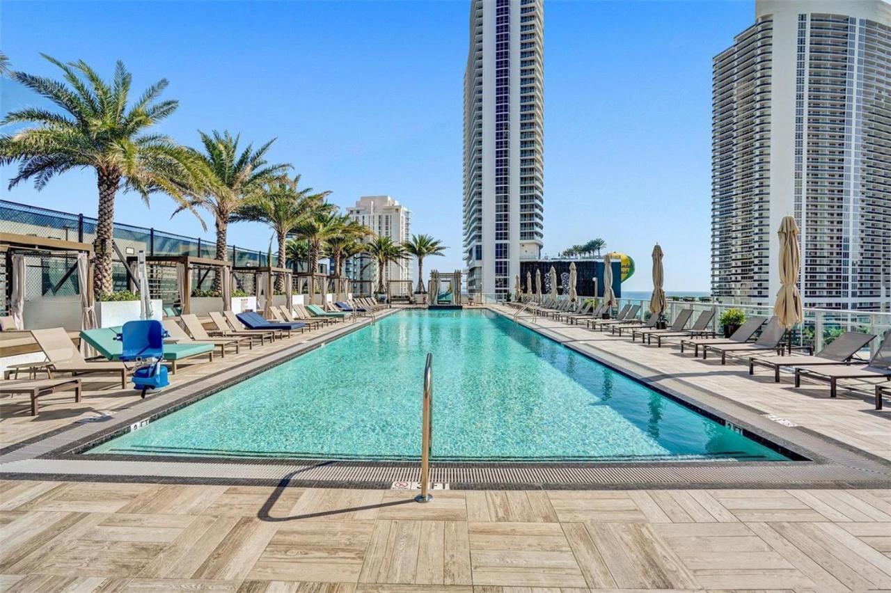 Hyde House - Luxury Waterfront 2Br 2Ba Apartment Suite With Direct Ocean View, Roof Top Pool, Resort Amenities Hollywood Exterior foto
