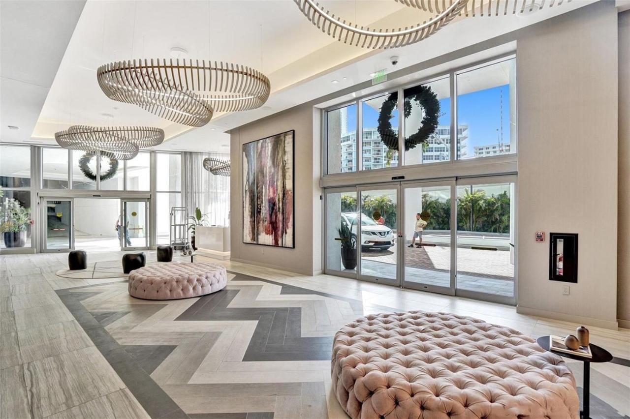 Hyde House - Luxury Waterfront 2Br 2Ba Apartment Suite With Direct Ocean View, Roof Top Pool, Resort Amenities Hollywood Exterior foto