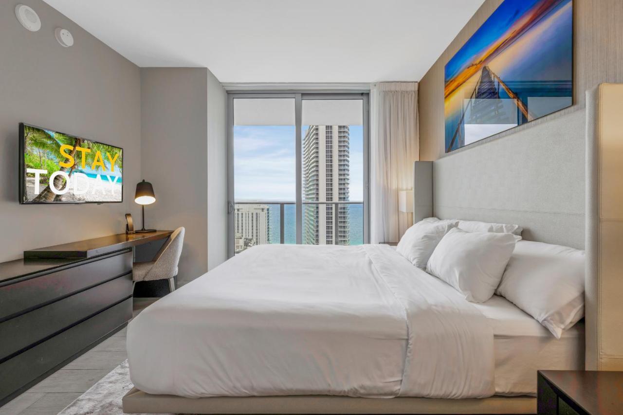 Hyde House - Luxury Waterfront 2Br 2Ba Apartment Suite With Direct Ocean View, Roof Top Pool, Resort Amenities Hollywood Exterior foto