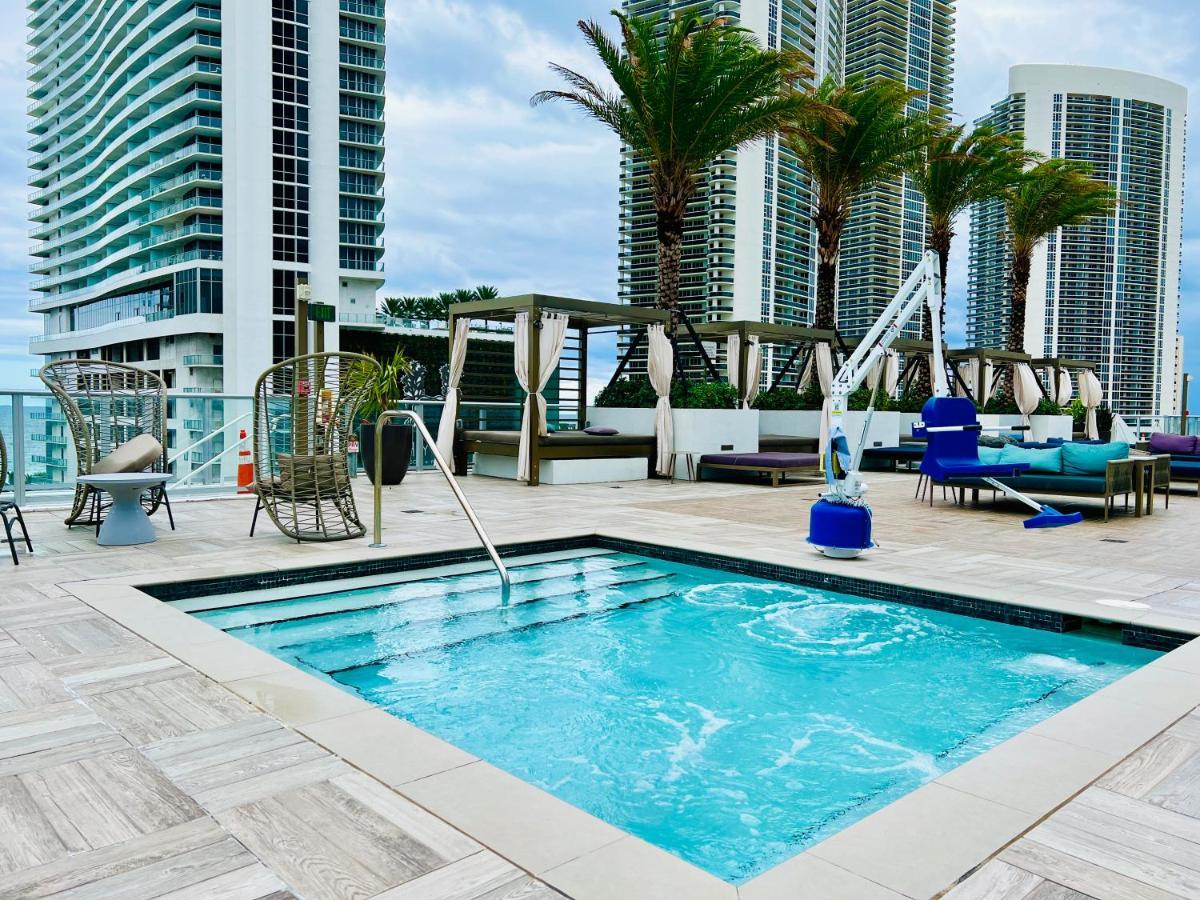 Hyde House - Luxury Waterfront 2Br 2Ba Apartment Suite With Direct Ocean View, Roof Top Pool, Resort Amenities Hollywood Exterior foto