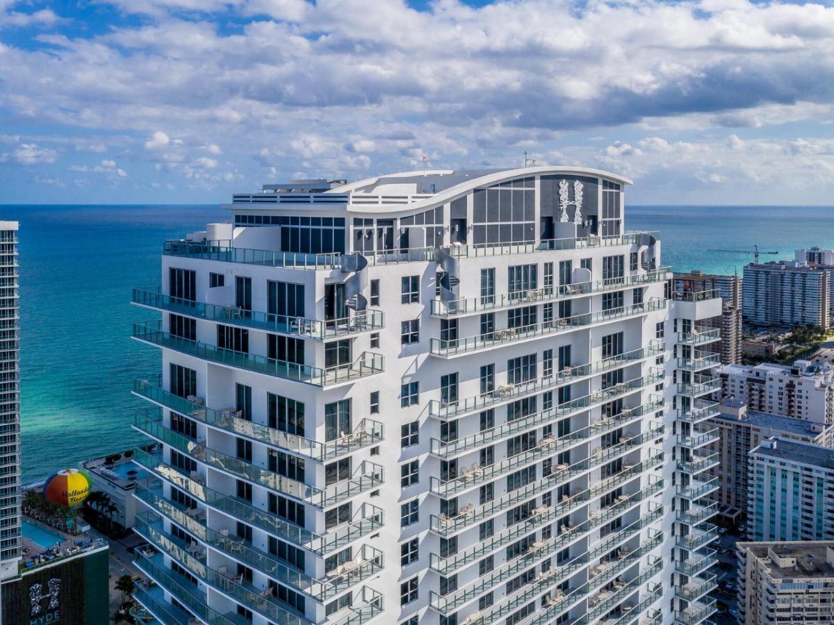Hyde House - Luxury Waterfront 2Br 2Ba Apartment Suite With Direct Ocean View, Roof Top Pool, Resort Amenities Hollywood Exterior foto