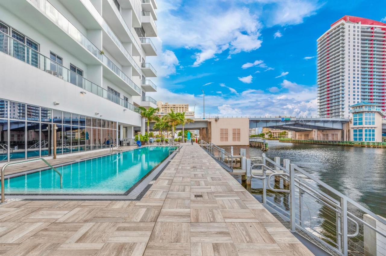 Hyde House - Luxury Waterfront 2Br 2Ba Apartment Suite With Direct Ocean View, Roof Top Pool, Resort Amenities Hollywood Exterior foto