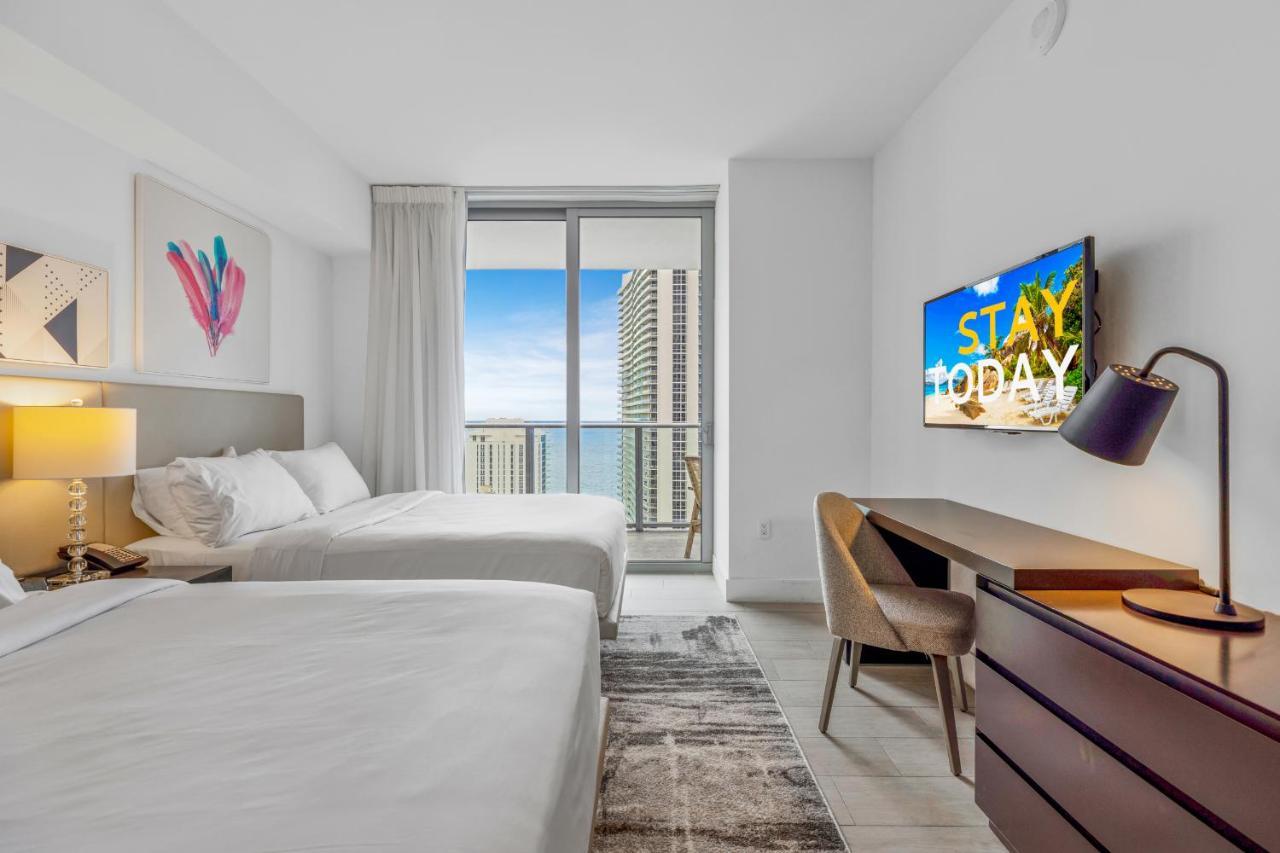 Hyde House - Luxury Waterfront 2Br 2Ba Apartment Suite With Direct Ocean View, Roof Top Pool, Resort Amenities Hollywood Exterior foto
