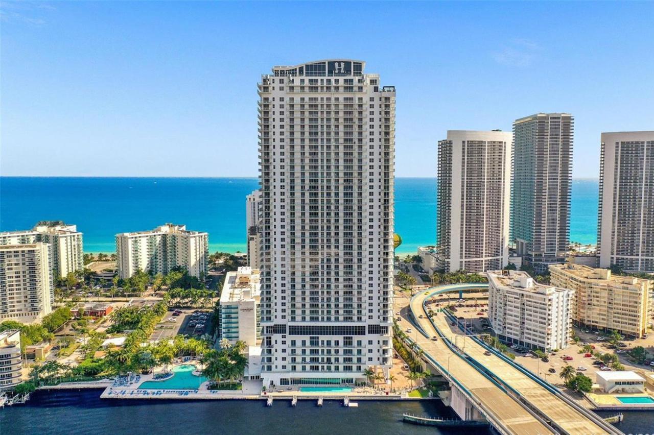 Hyde House - Luxury Waterfront 2Br 2Ba Apartment Suite With Direct Ocean View, Roof Top Pool, Resort Amenities Hollywood Exterior foto