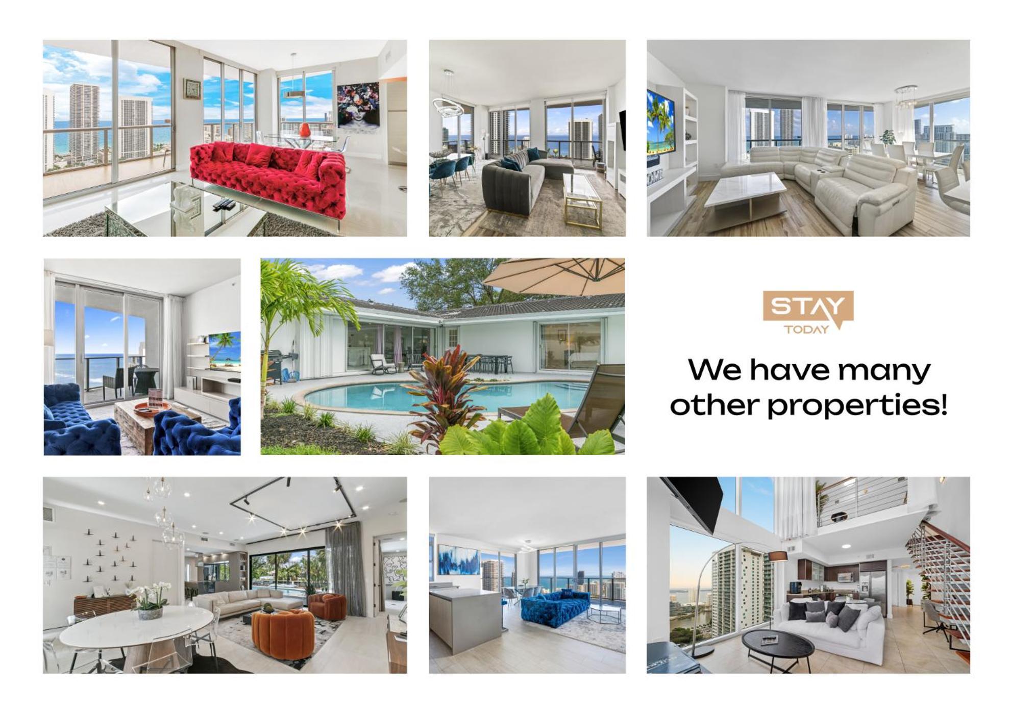 Hyde House - Luxury Waterfront 2Br 2Ba Apartment Suite With Direct Ocean View, Roof Top Pool, Resort Amenities Hollywood Exterior foto