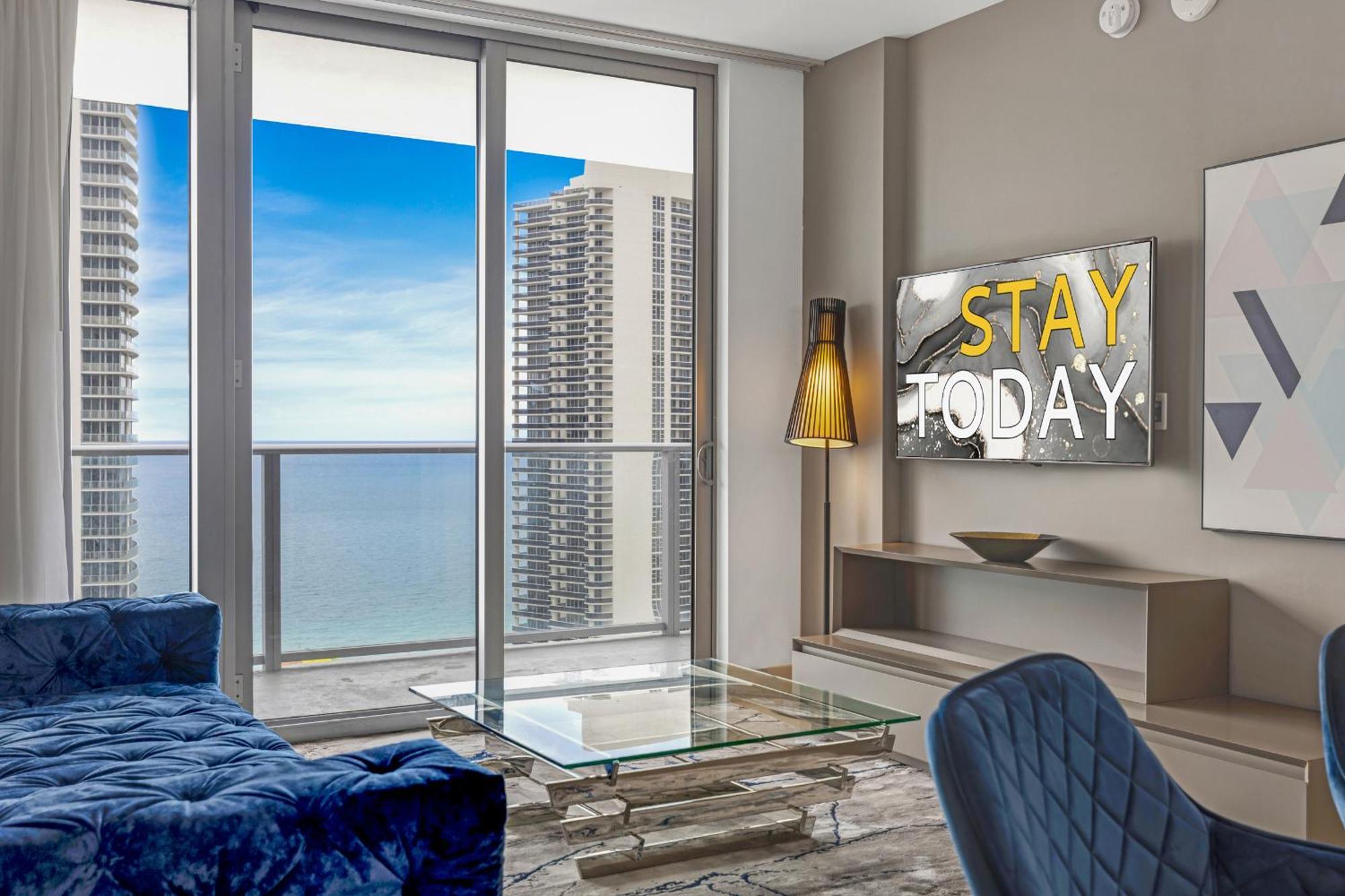 Hyde House - Luxury Waterfront 2Br 2Ba Apartment Suite With Direct Ocean View, Roof Top Pool, Resort Amenities Hollywood Exterior foto